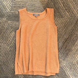 Coral knit tank!